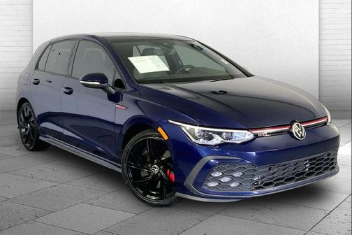 Atlantic Blue Metallic 2022 Volkswagen Golf GTI 2.0T SE DSG