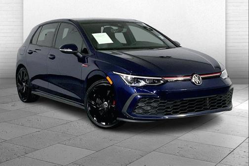 Atlantic Blue Metallic 2022 Volkswagen Golf GTI 2.0T SE DSG