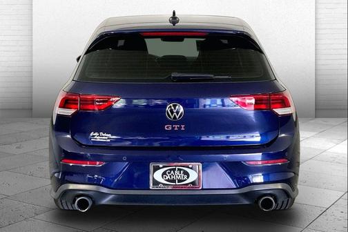 Atlantic Blue Metallic 2022 Volkswagen Golf GTI 2.0T SE DSG