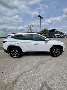 Serenity White Pearl 2023 Hyundai TUCSON Limited