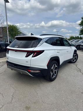 Serenity White Pearl 2023 Hyundai TUCSON Limited