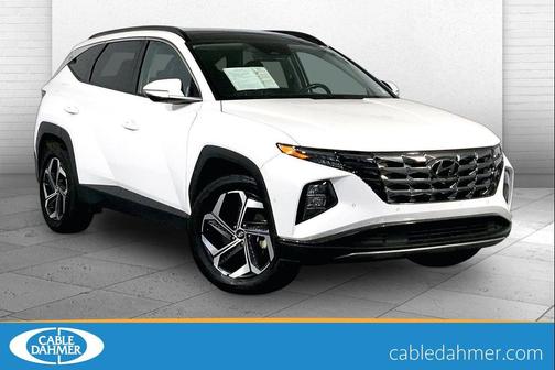 Serenity White Pearl 2023 Hyundai TUCSON Limited