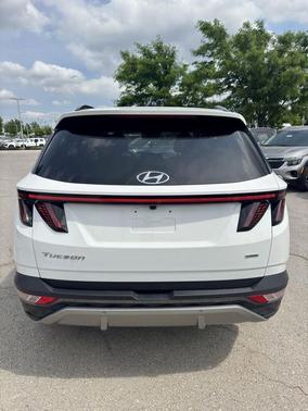 Serenity White Pearl 2023 Hyundai TUCSON Limited