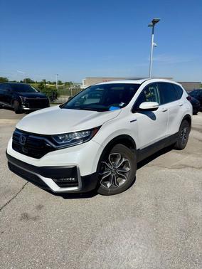 Platinum White Pearl 2022 Honda CR-V Hybrid EX-L