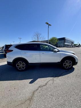 Platinum White Pearl 2022 Honda CR-V Hybrid EX-L