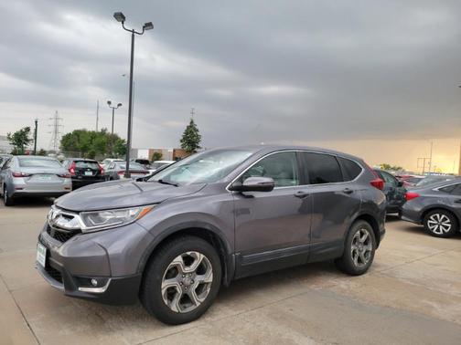 Silver 2019 Honda CR-V EX