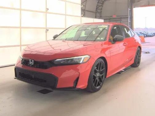 Rallye Red 2025 Honda Civic Sport