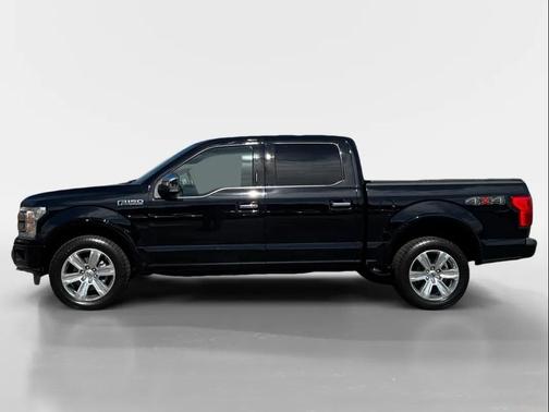 Shadow Black 2018 Ford F-150 Platinum