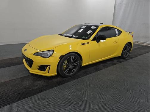2017 Subaru BRZ Series. Yellow