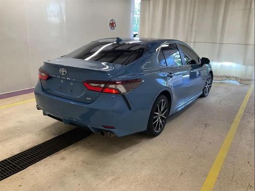 Blue 2023 Toyota Camry SE