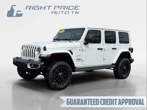 Bright White Clearcoat 2022 Jeep Wrangler Unlimited Sahara