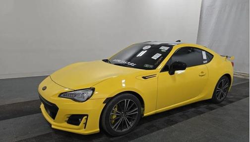 2017 Subaru BRZ Series. Yellow