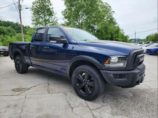 Patriot Blue Pearlcoat 2019 RAM 1500 Classic Warlock Quad Cab 4x4 6'4' Box