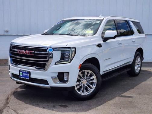 Summit White 2023 GMC Yukon SLT