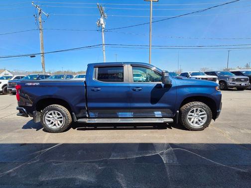 Northsky Blue Metallic 2021 Chevrolet Silverado 1500 RST