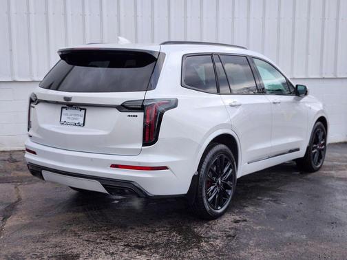 Crystal White Tricoat 2024 Cadillac XT6 Sport AWD