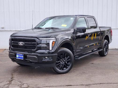 Agate Black Metallic 2025 Ford F-150 Lariat