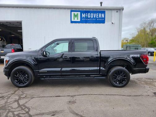 Agate Black Metallic 2025 Ford F-150 Lariat