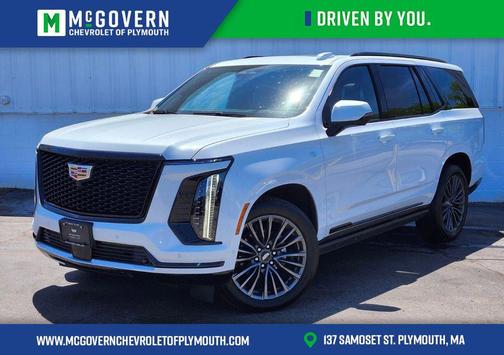 Vibrant White Tricoat 2026 Cadillac Escalade Sport Platinum