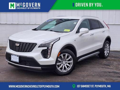 Crystal White Tricoat 2023 Cadillac XT4 Premium Luxury