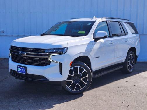 Summit White 2021 Chevrolet Tahoe 4WD RST