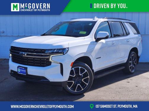 Summit White 2021 Chevrolet Tahoe 4WD RST