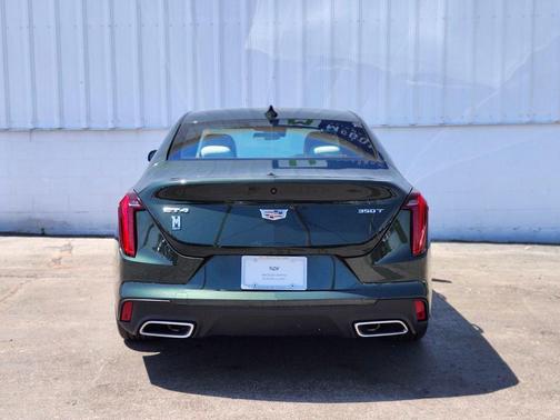 Evergreen Metallic 2021 Cadillac CT4 Luxury
