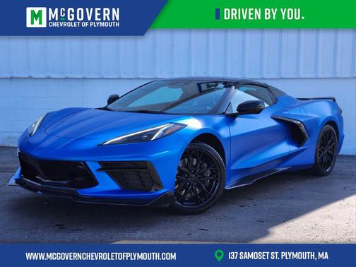 Riptide Blue Metallic 2024 Chevrolet Corvette Stingray w/2LT