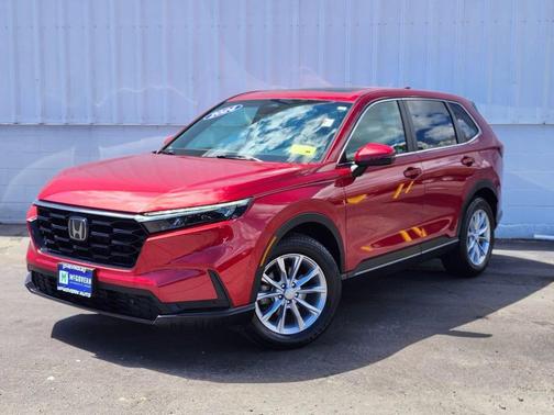 Radiant Red Metallic 2024 Honda CR-V EX-L AWD