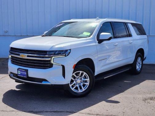 Summit White 2024 Chevrolet Suburban LT