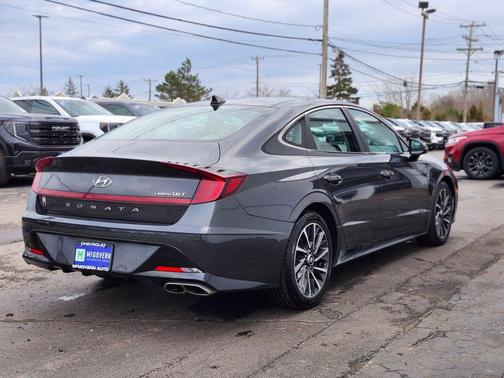 Portofino Gray 2020 Hyundai SONATA Limited