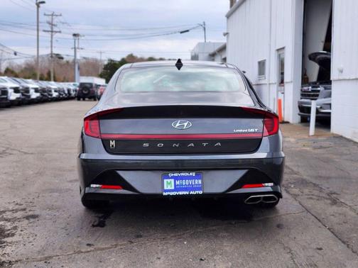 Portofino Gray 2020 Hyundai SONATA Limited