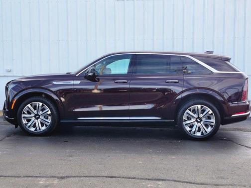 Black Cherry Tintcoat 2025 Cadillac Escalade IQ Luxury 1