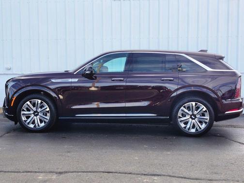 Black Cherry Tintcoat 2025 Cadillac Escalade IQ Luxury 1