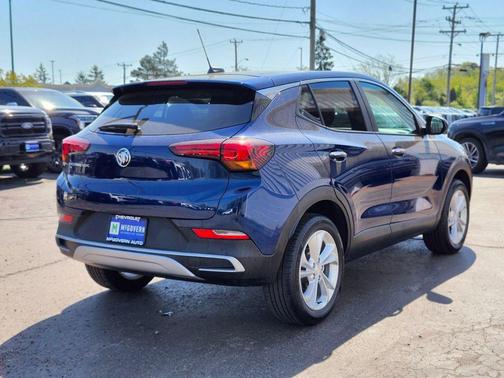 Sapphire Metallic 2023 Buick Encore GX Preferred