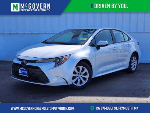 Wind Chill Pearl 2024 Toyota Corolla LE