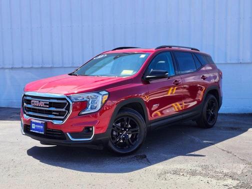 Volcanic Red Tintcoat 2023 GMC Terrain AWD AT4