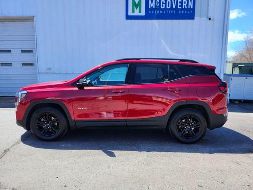 Volcanic Red Tintcoat 2023 GMC Terrain AWD AT4