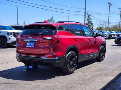 Volcanic Red Tintcoat 2023 GMC Terrain AWD AT4