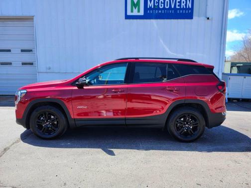 Volcanic Red Tintcoat 2023 GMC Terrain AWD AT4
