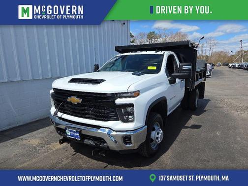 Summit White 2024 Chevrolet Silverado 3500 WT