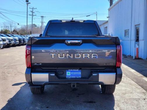 Magnetic Gray Metallic 2025 Toyota Tundra Hybrid Capstone