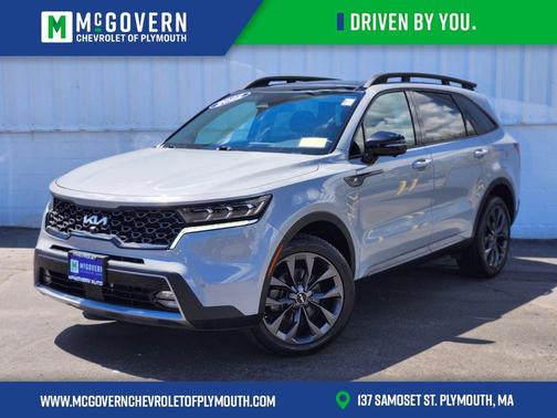 Wolf Gray 2022 Kia Sorento SX