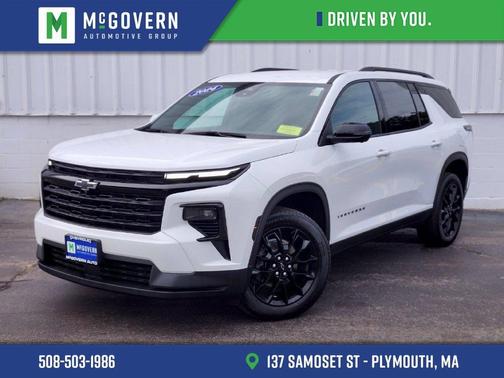 Summit White 2024 Chevrolet Traverse LT