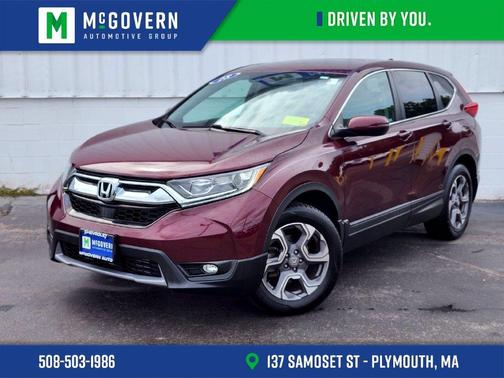 Red 2018 Honda CR-V EX