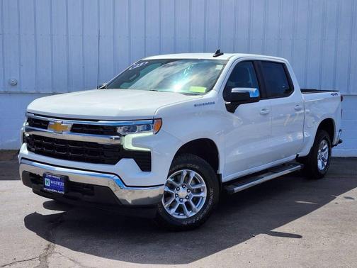 Summit White 2023 Chevrolet Silverado 1500 LT