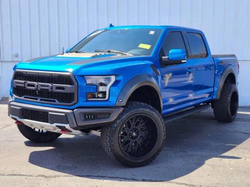 Blue 2019 Ford F-150 Raptor