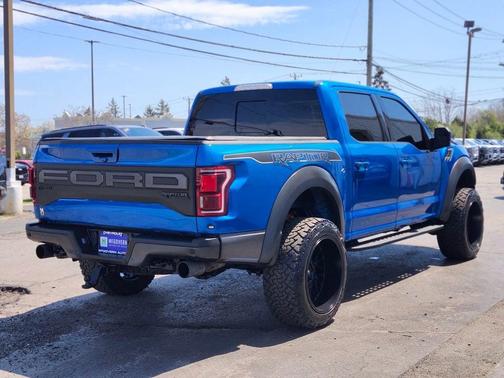 Blue 2019 Ford F-150 Raptor