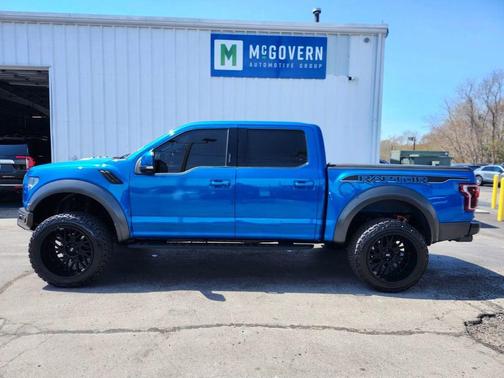 Blue 2019 Ford F-150 Raptor