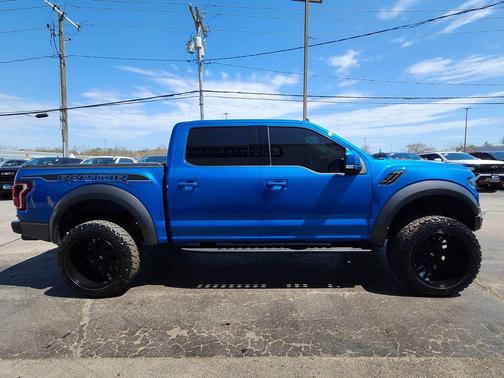 Blue 2019 Ford F-150 Raptor